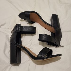 Nicole Miller Block Heel Sandals